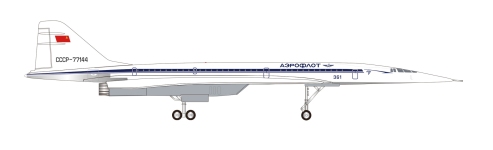 Herpa 573870 - 1:200 - Tupolev TU-144S Le Bourget